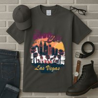 The Neon City Las Vegas Tall T-Shirt