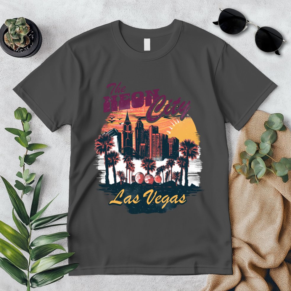 The Neon City Las Vegas Premium T-Shirt