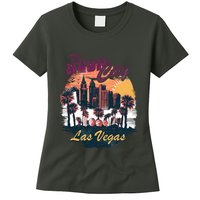 The Neon City Las Vegas Womens T-Shirt