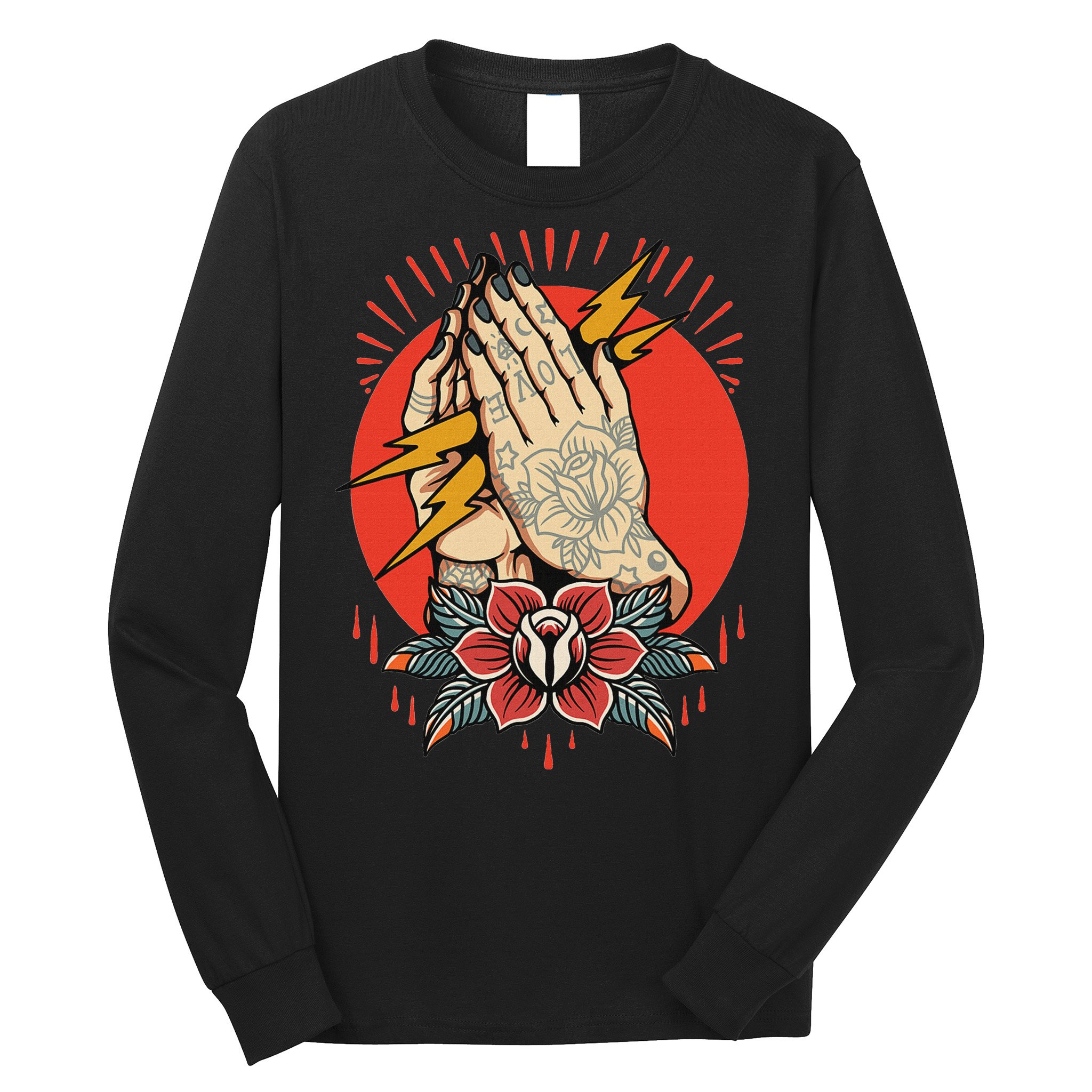 Tattoo Needle Color Skin Tattoo Artist Body Art Long Sleeve Shirt