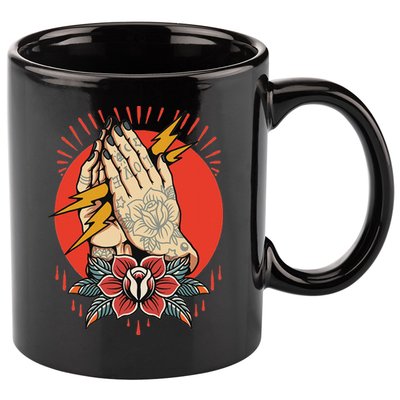 Tattoo Needle Color Skin Tattoo Artist Body Art 11oz C Handle Ceramic Mug