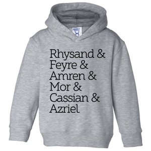 The Night Court Squad A Court Of Thorns And Roses Rhysand Toddler Hoodie