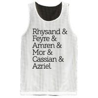 The Night Court Squad A Court Of Thorns And Roses Rhysand Mesh Reversible Basketball Jersey Tank