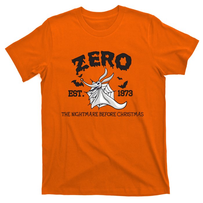 The Nightmare Christmas Zero Dog Halloween Costume Funny T-Shirt