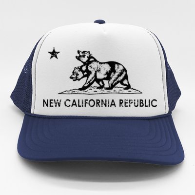 The New California Republic Flag Cosplay Fandom Space Trucker Hat