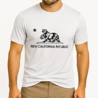The New California Republic Flag Cosplay Fandom Space Cooling Performance Crew T-Shirt
