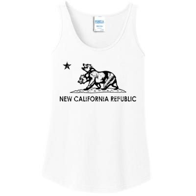 The New California Republic Flag Cosplay Fandom Space Ladies Essential Tank