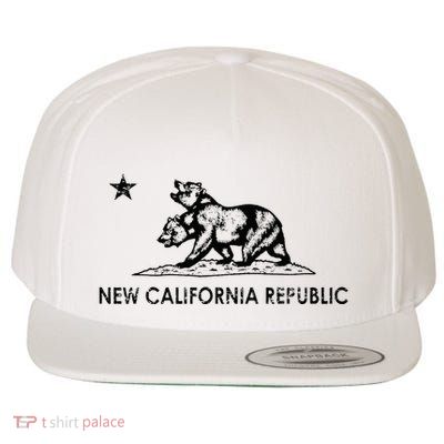The New California Republic Flag Cosplay Fandom Space Wool Snapback Cap