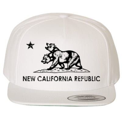 The New California Republic Flag Cosplay Fandom Space Wool Snapback Cap