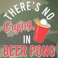 There's No Crying In Beer Pong Legacy Tie Dye Trucker Hat