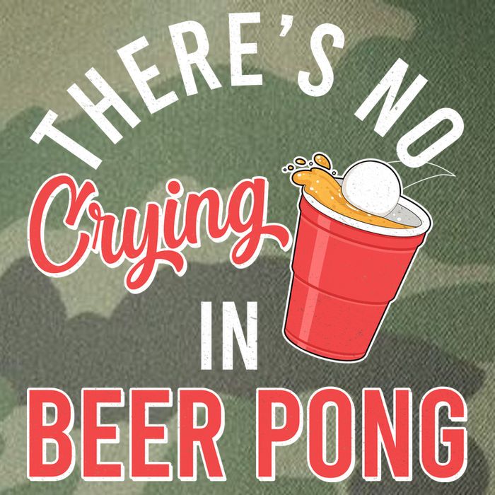 There's No Crying In Beer Pong Legacy Tie Dye Trucker Hat