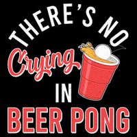 There's No Crying In Beer Pong 16 in Basic Backpack