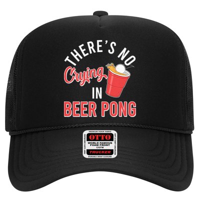 There's No Crying In Beer Pong Trucker Hat