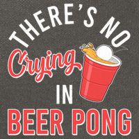 There's No Crying In Beer Pong Cotton Canvas Backpack
