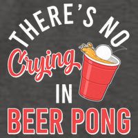 There's No Crying In Beer Pong Vector Backpack