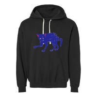 Threadless Nate Christenson Expressionist Cat Garment-Dyed Fleece Hoodie