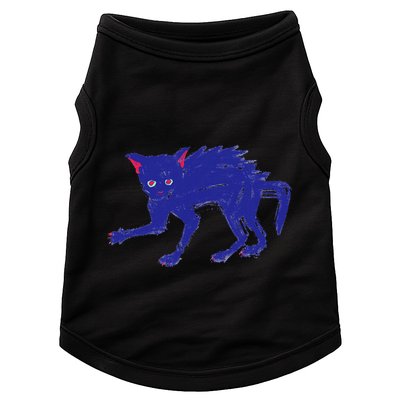 Threadless Nate Christenson Expressionist Cat Doggie Tank