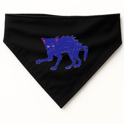Threadless Nate Christenson Expressionist Cat USA-Made Doggie Bandana