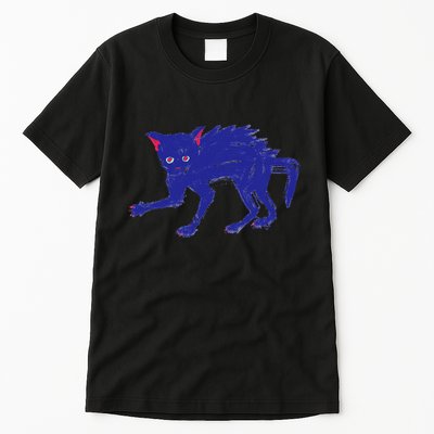 Threadless Nate Christenson Expressionist Cat Tall T-Shirt