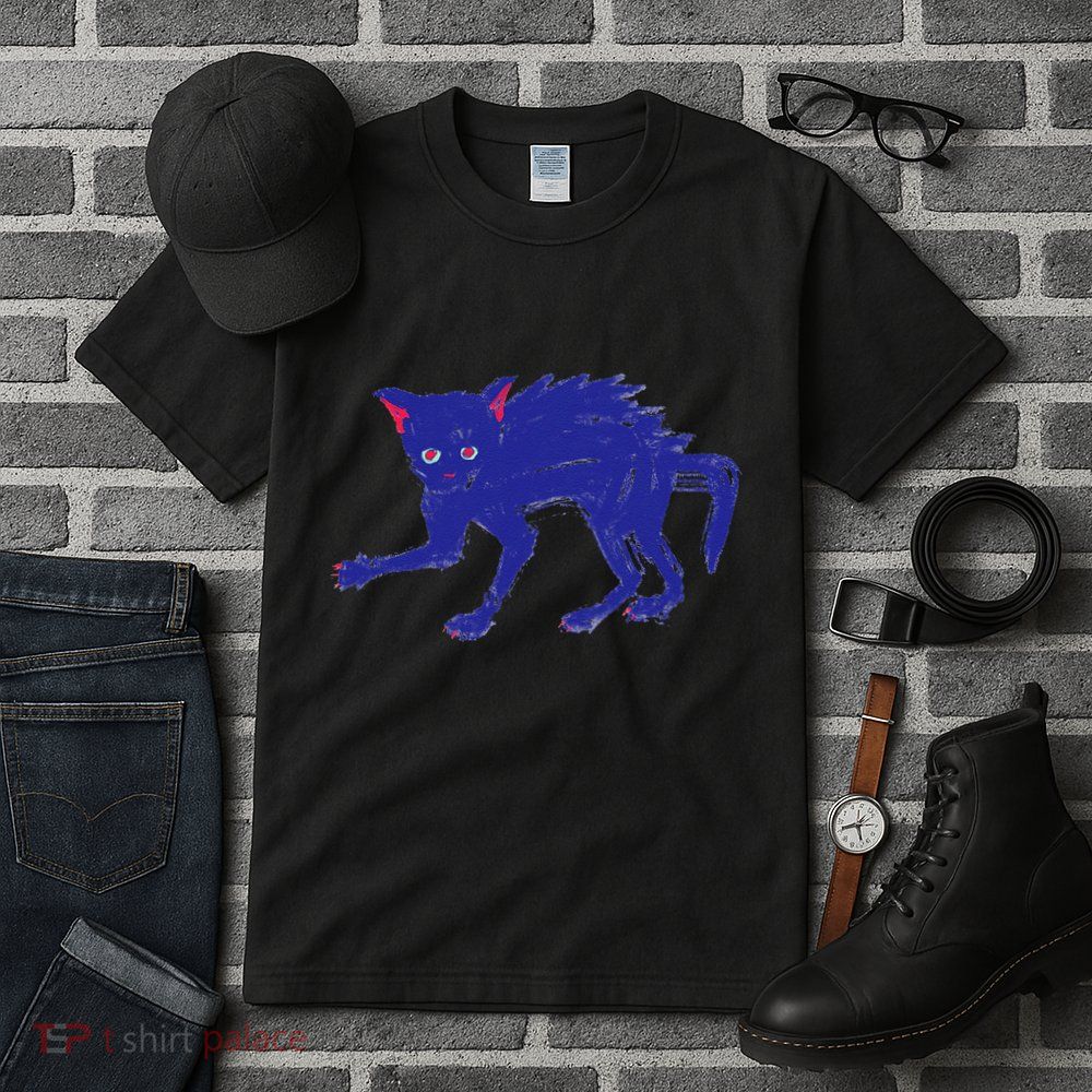 Threadless Nate Christenson Expressionist Cat Tall T-Shirt