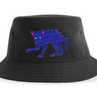 Threadless Nate Christenson Expressionist Cat Sustainable Bucket Hat