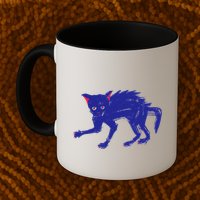 Threadless Nate Christenson Expressionist Cat Mug