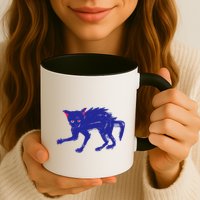 Threadless Nate Christenson Expressionist Cat Mug