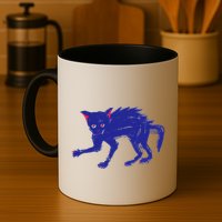 Threadless Nate Christenson Expressionist Cat Mug