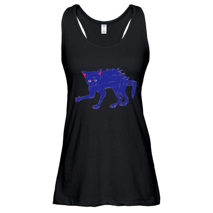 Threadless Nate Christenson Expressionist Cat Ladies Essential Flowy Tank