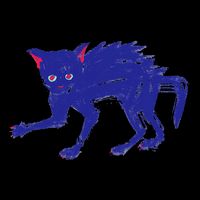 Threadless Nate Christenson Expressionist Cat 16 in Basic Backpack