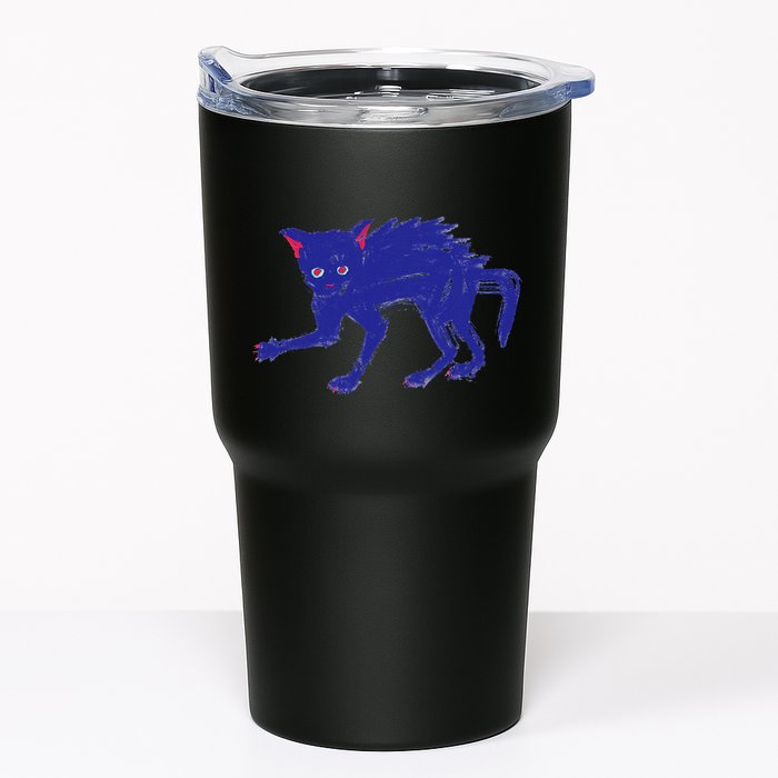 Threadless Nate Christenson Expressionist Cat Tumbler