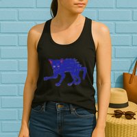 Threadless Nate Christenson Expressionist Cat Womens Tank Top