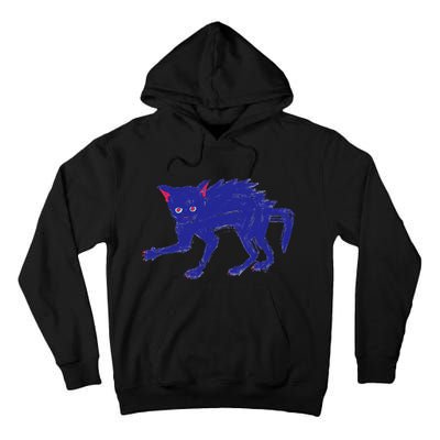 Threadless Nate Christenson Expressionist Cat Tall Hoodie