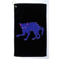 Threadless Nate Christenson Expressionist Cat Golf Towel