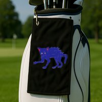 Threadless Nate Christenson Expressionist Cat Golf Towel