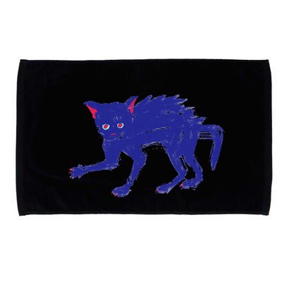 Threadless Nate Christenson Expressionist Cat Microfiber Hand Towel