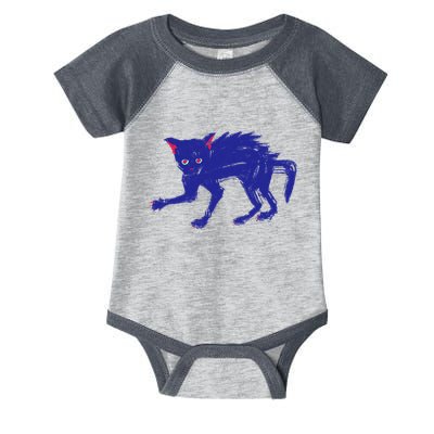 Threadless Nate Christenson Expressionist Cat Infant Baby Jersey Bodysuit