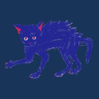 Threadless Nate Christenson Expressionist Cat Infant Baby Jersey Bodysuit