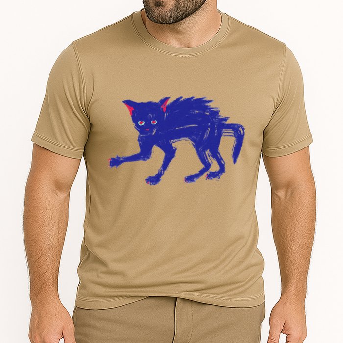 Threadless Nate Christenson Expressionist Cat Performance Shirt