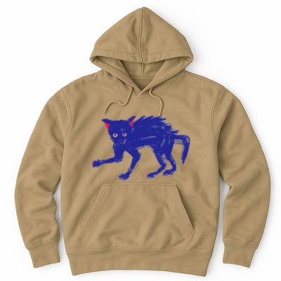 Threadless Nate Christenson Expressionist Cat Hoodie