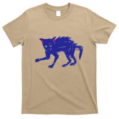 Threadless Nate Christenson Expressionist Cat T-Shirt