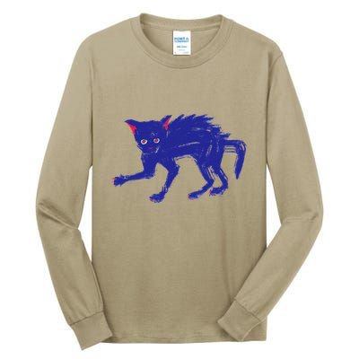 Threadless Nate Christenson Expressionist Cat Tall Long Sleeve T-Shirt