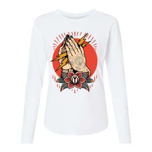 Tattoo Needle Color Skin Tattoo Artist Body Art Womens Cotton Relaxed Long Sleeve T-Shirt