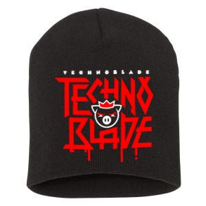 Technoblade Never Dies Short Acrylic Beanie