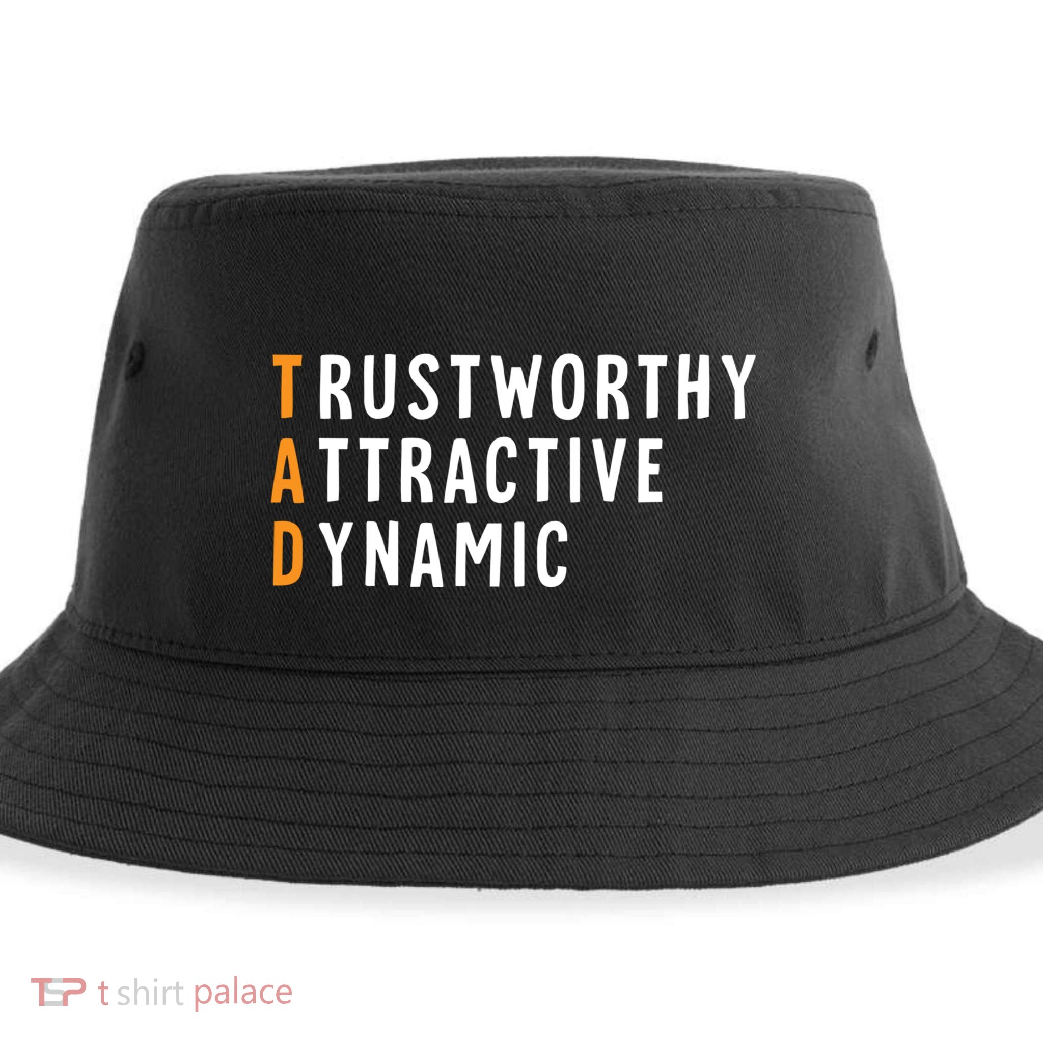 Tad Name Definition Meaning Funny Birthday Gift Sustainable Bucket Hat