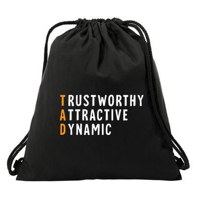 Tad Name Definition Meaning Funny Birthday Gift Drawstring Bag