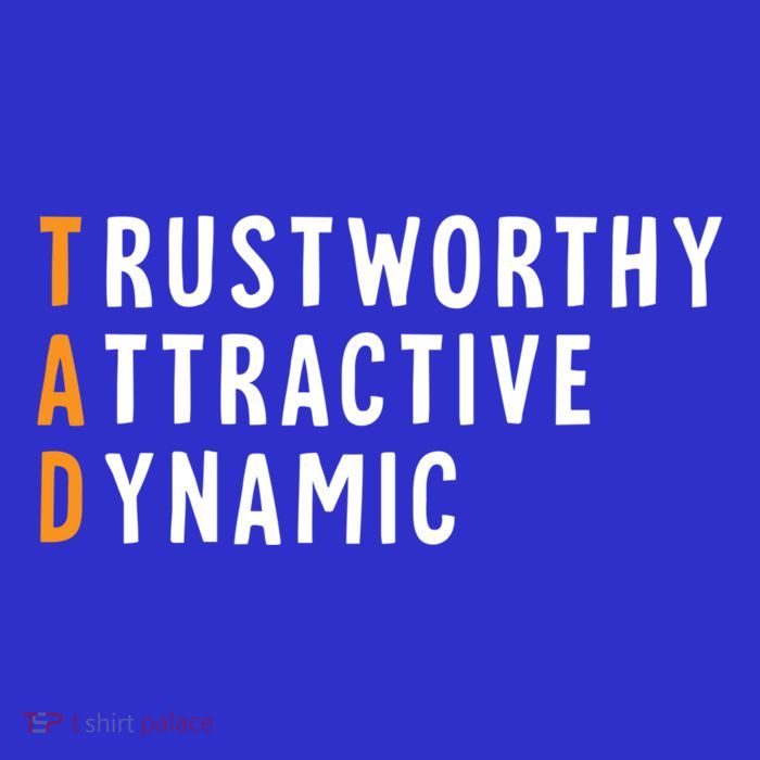 Tad Name Definition Meaning Funny Birthday Gift Tall T-Shirt