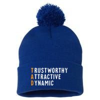 Tad Name Definition Meaning Funny Birthday Gift Pom Pom 12in Knit Beanie