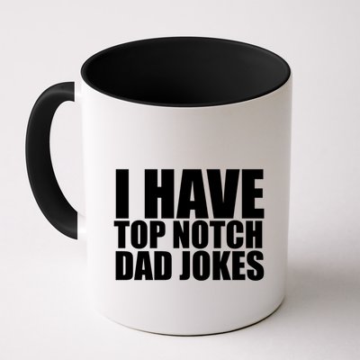 Top Notch Dad Jokes Gift Mug