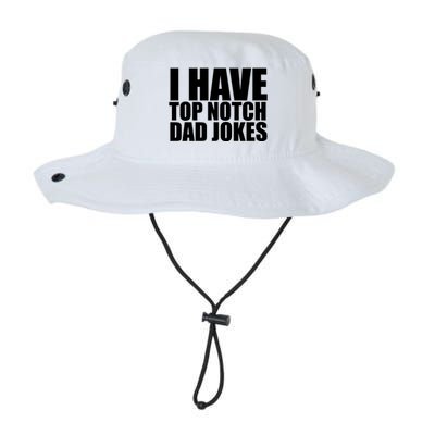 Top Notch Dad Jokes Gift Legacy Cool Fit Booney Bucket Hat